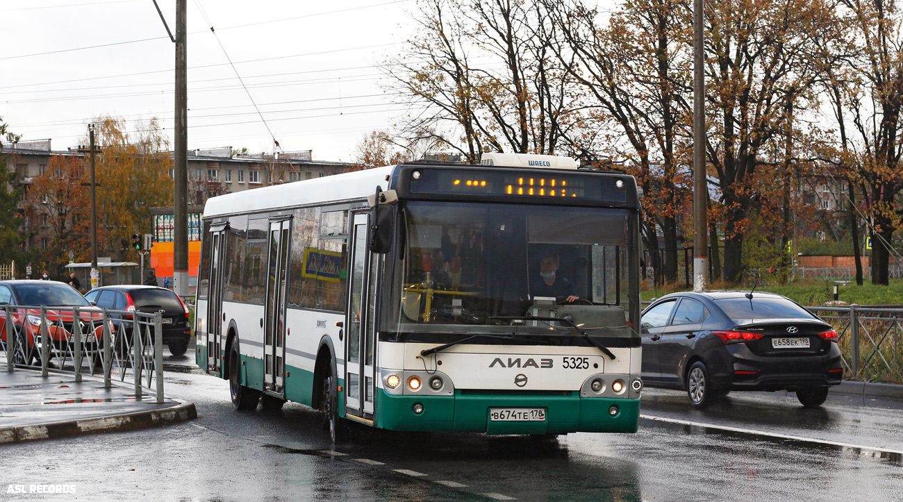 Санкт-Петербург, ЛиАЗ-5292.60 № 5325