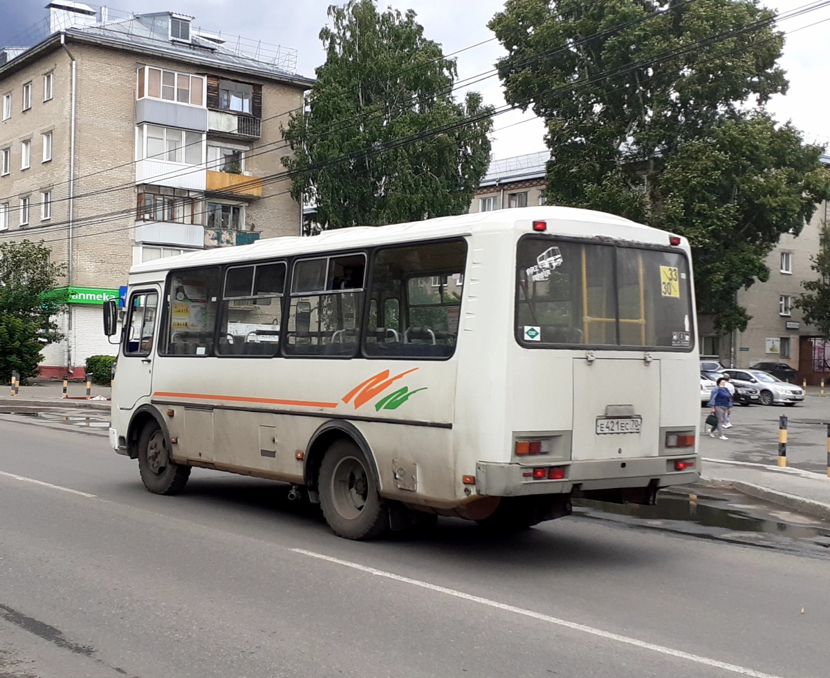 Томская область, ПАЗ-32054 № Е 421 ЕС 70