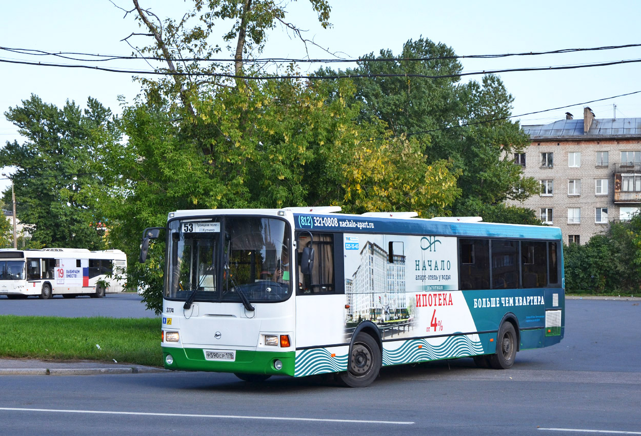 Санкт-Петербург, ЛиАЗ-5293.60 № 3774
