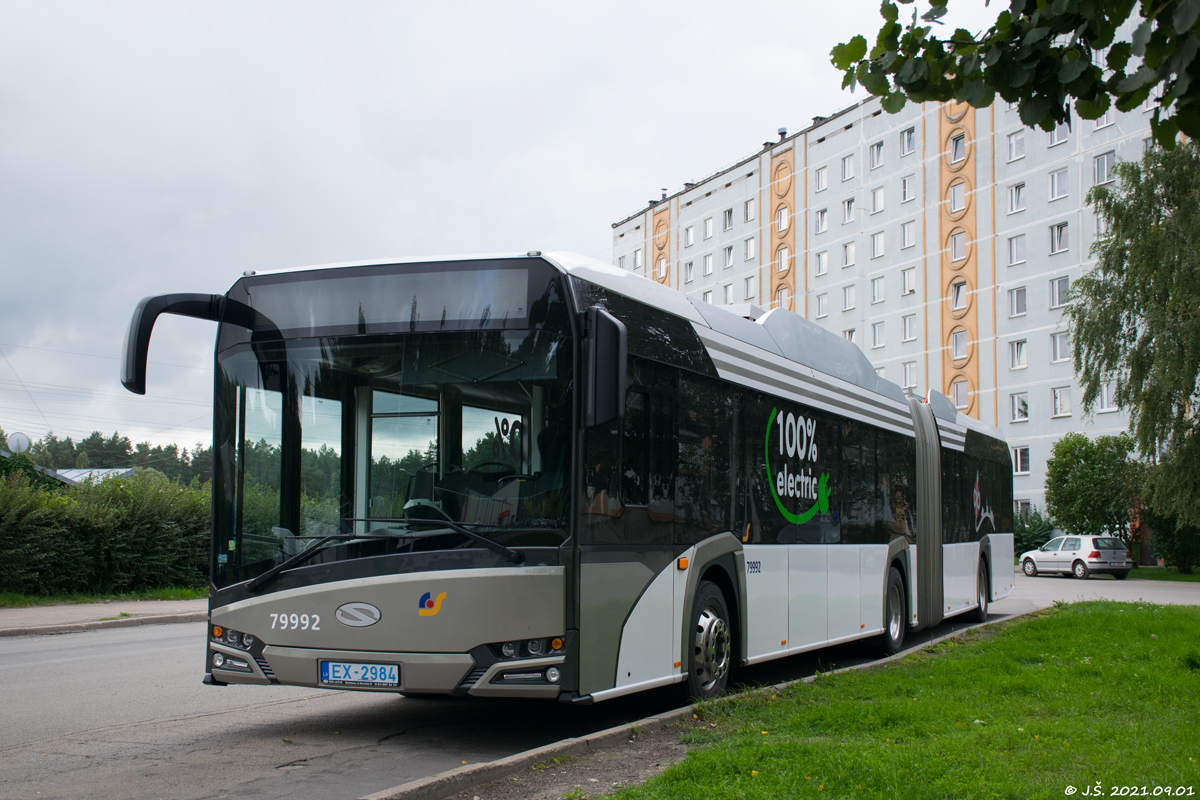 Латвия, Solaris Urbino IV 18 electric № 79992