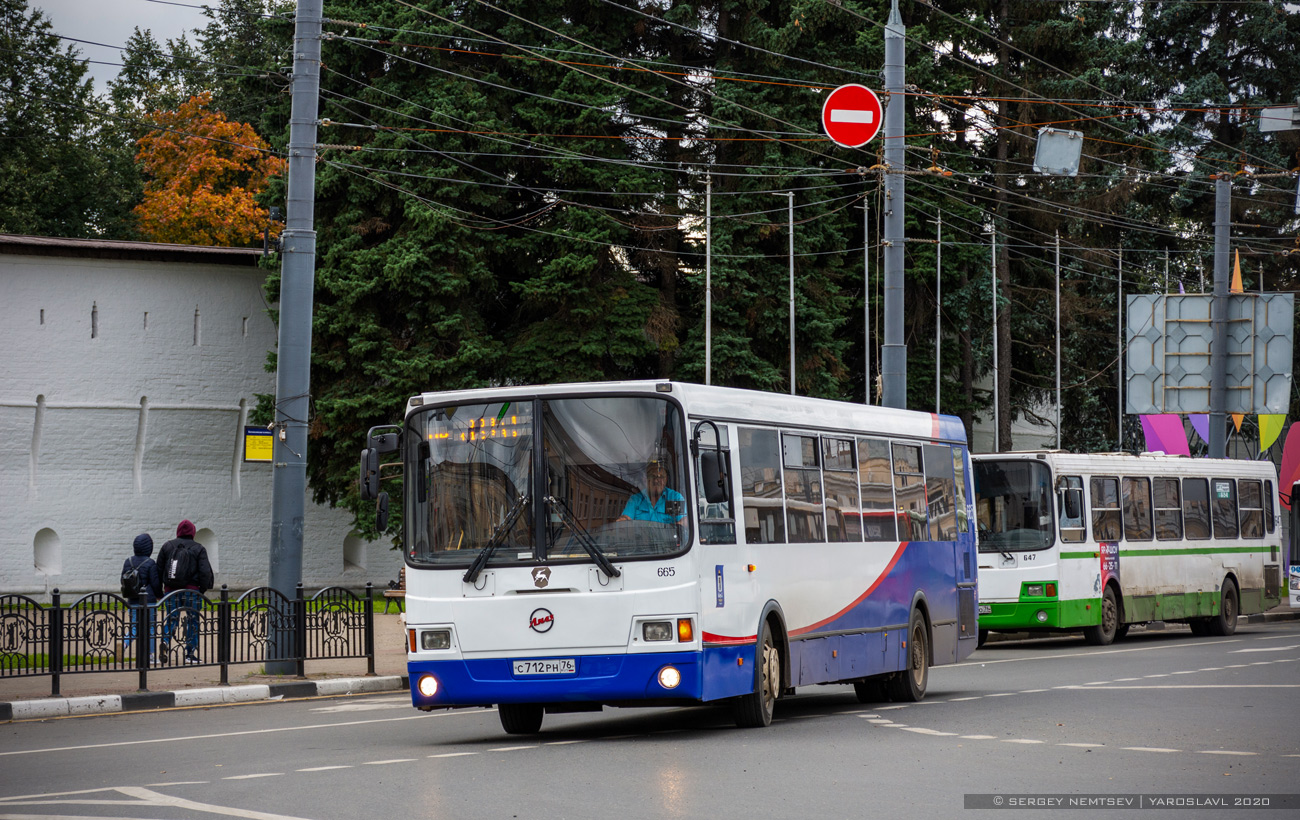 Yaroslavl region, LiAZ-5256.53 # 665
