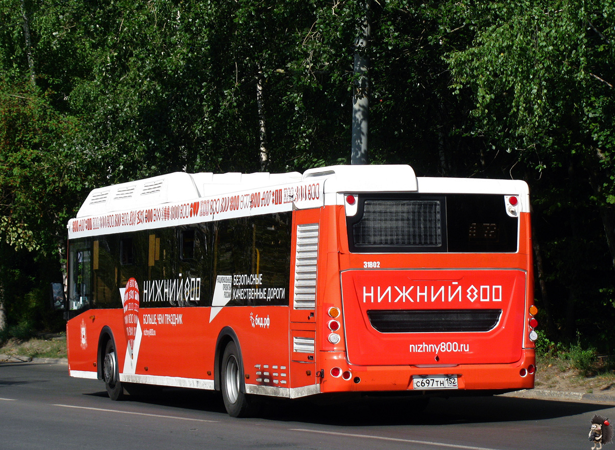 Нижегородская область, ЛиАЗ-5292.67 (CNG) № 31802