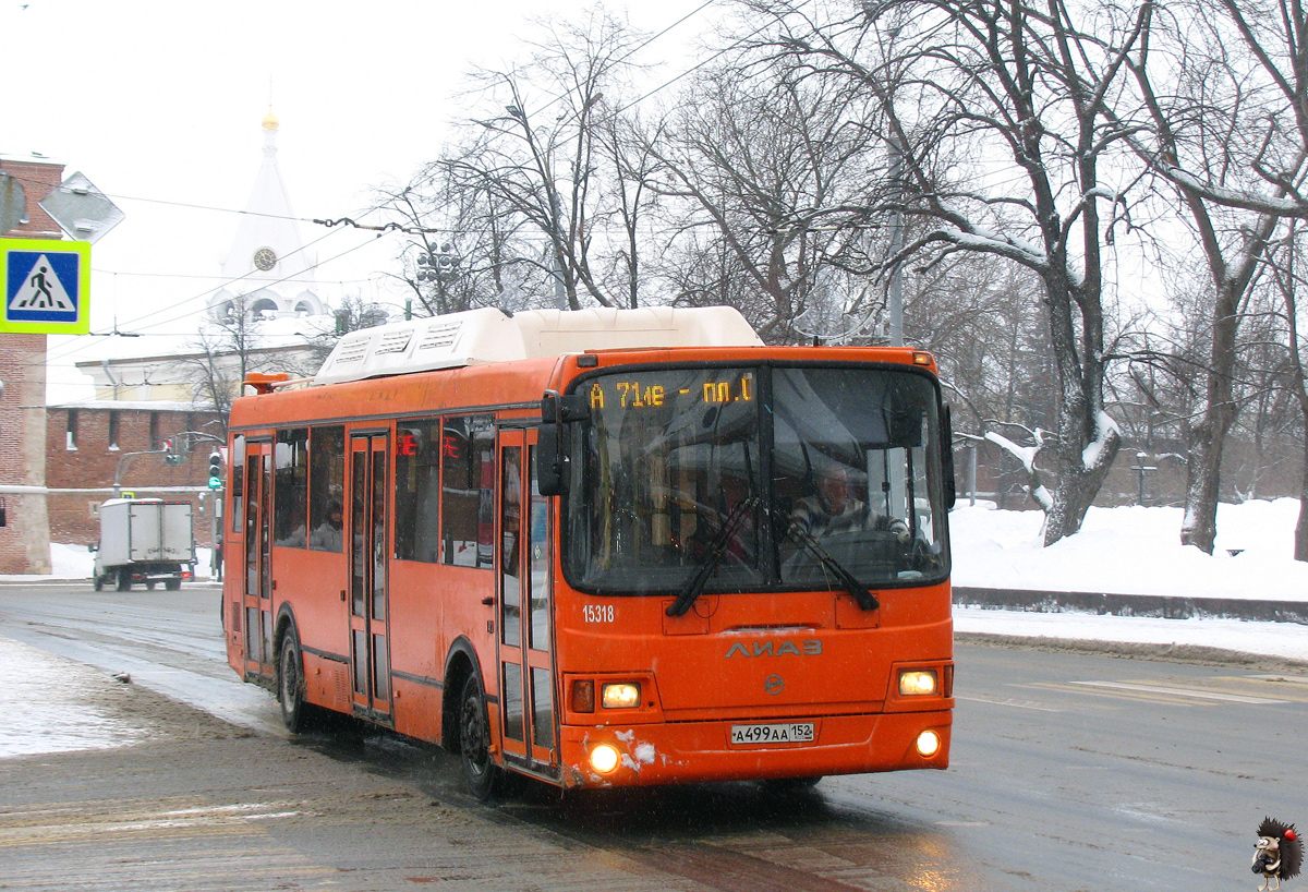 Нижегородская область, ЛиАЗ-5256.57 № 15318