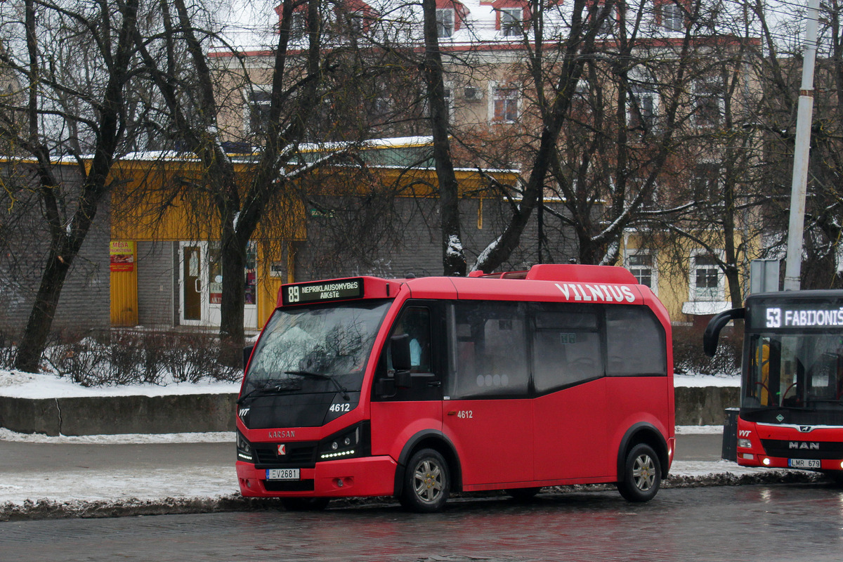 Литва, Karsan e-Jest № 4612