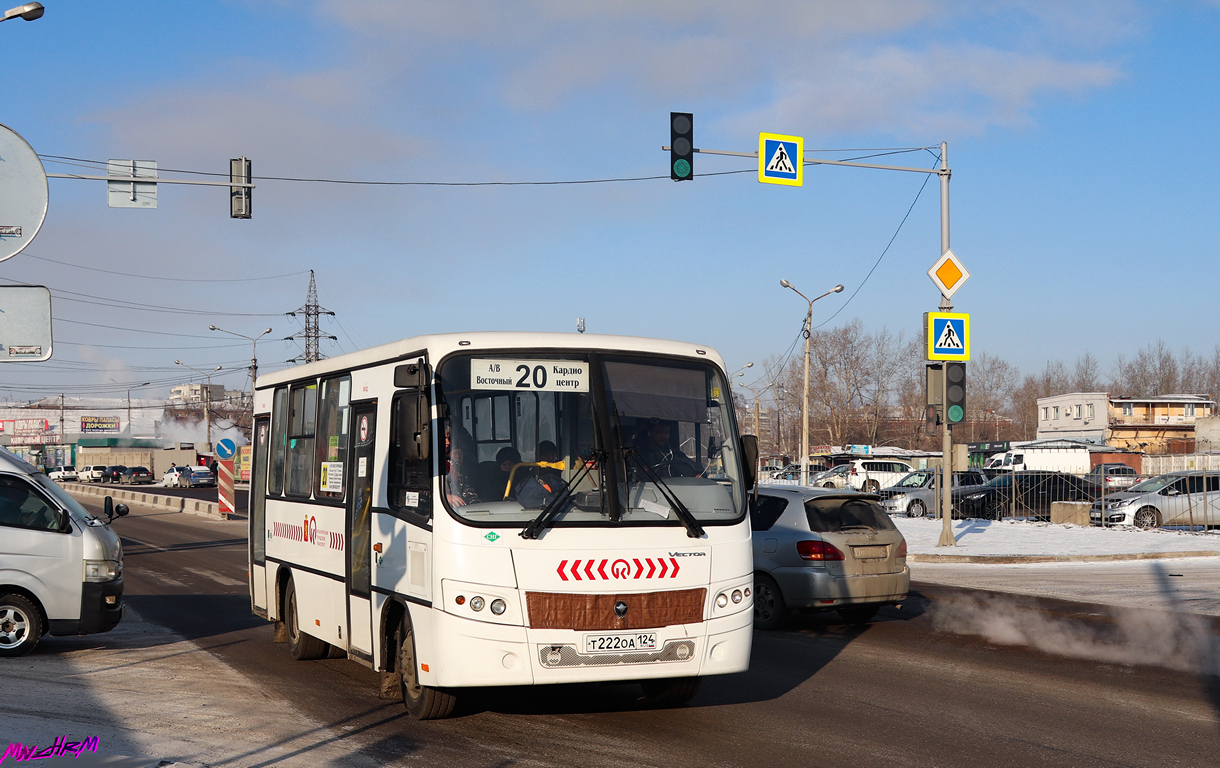 Красноярский край, ПАЗ-320302-22 "Вектор" № Т 222 ОА 124