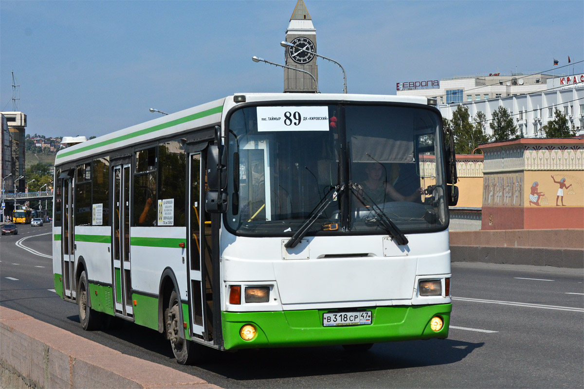 Красноярский край, ЛиАЗ-5256.53 № В 318 СР 47