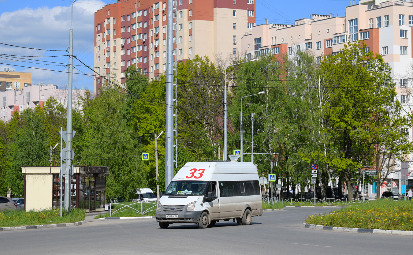 Oblast Rjasan, Nizhegorodets-222708  (Ford Transit) Nr. У 587 ОС 62