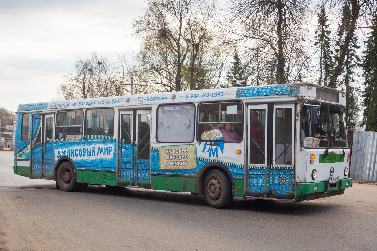Nizhegorodskaya region, LiAZ-5256.00 # К 514 НО 152