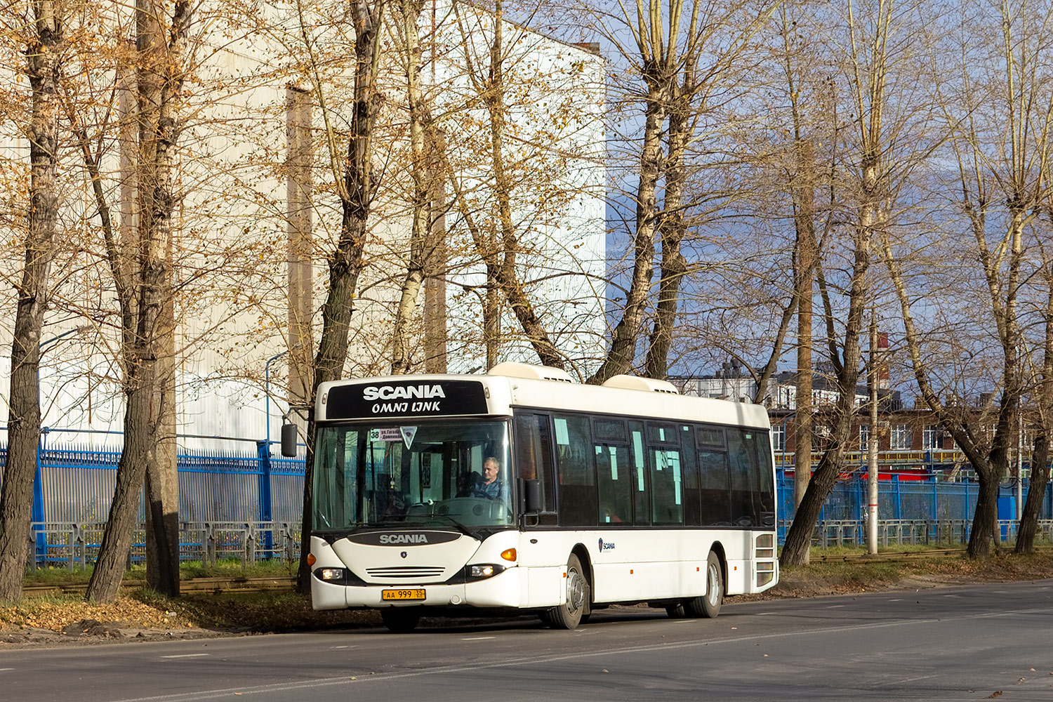Obwód wołogodzki, Scania OmniLink I (Scania-St.Petersburg) Nr АА 999 35