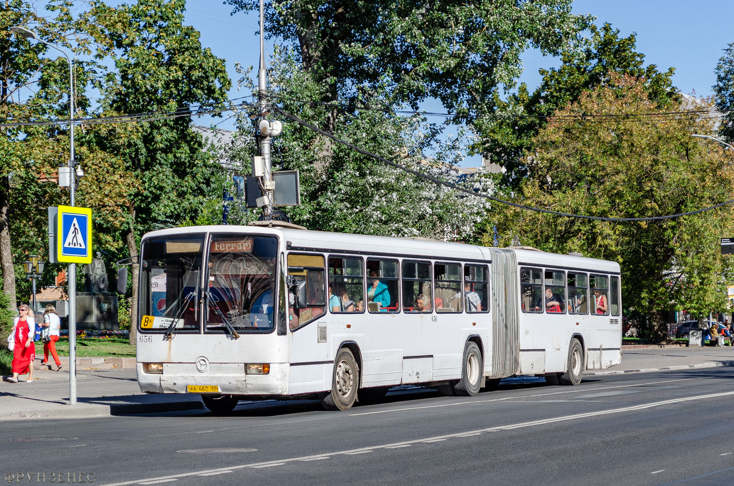 Псковская область, Mercedes-Benz O345G № 656