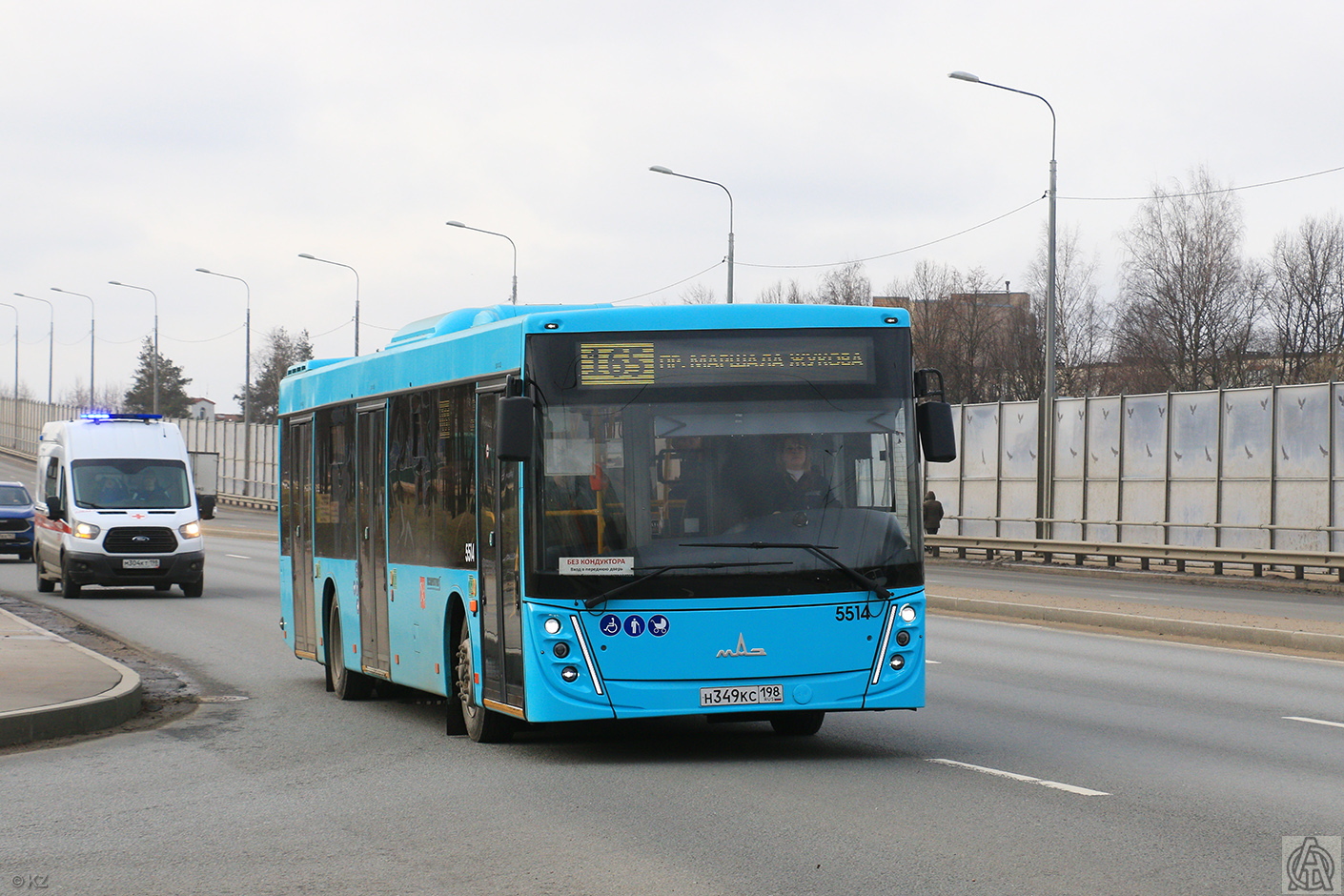 Санкт-Петербург, МАЗ-203.047 № 5514