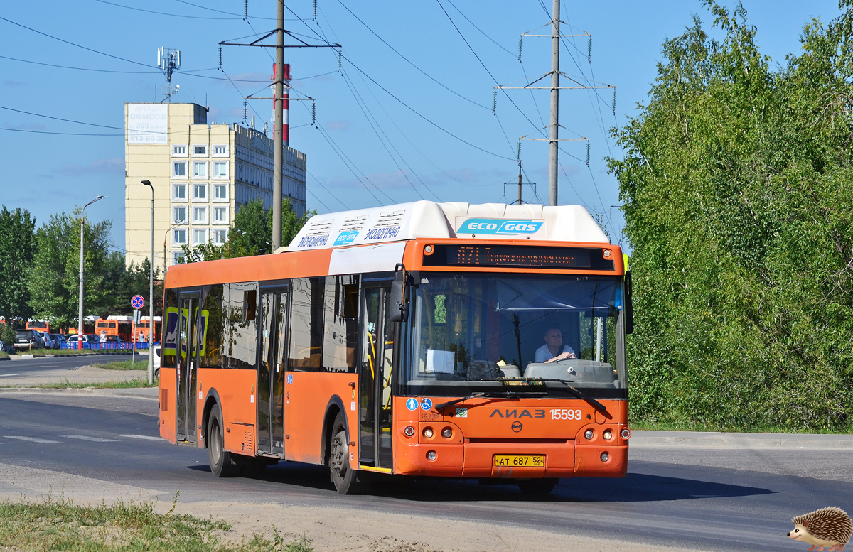 Obwód niżnonowogrodzki, LiAZ-5292.67 (CNG) Nr 15593