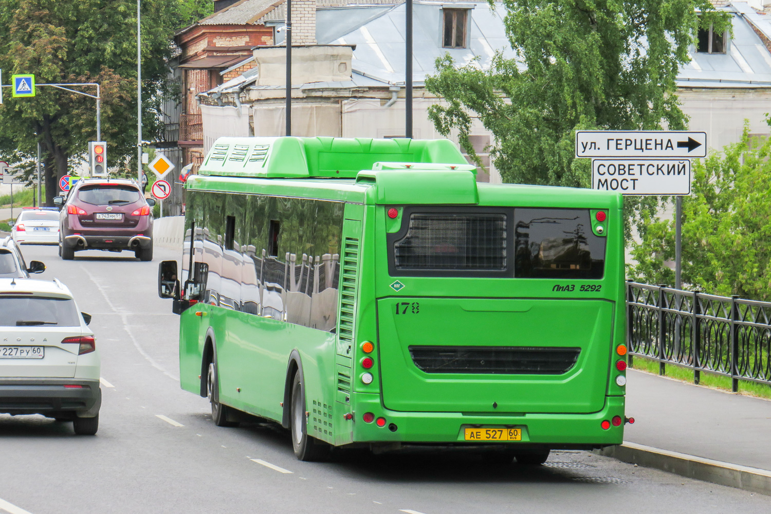 Псковская область, ЛиАЗ-5292.67 (CNG) № 178