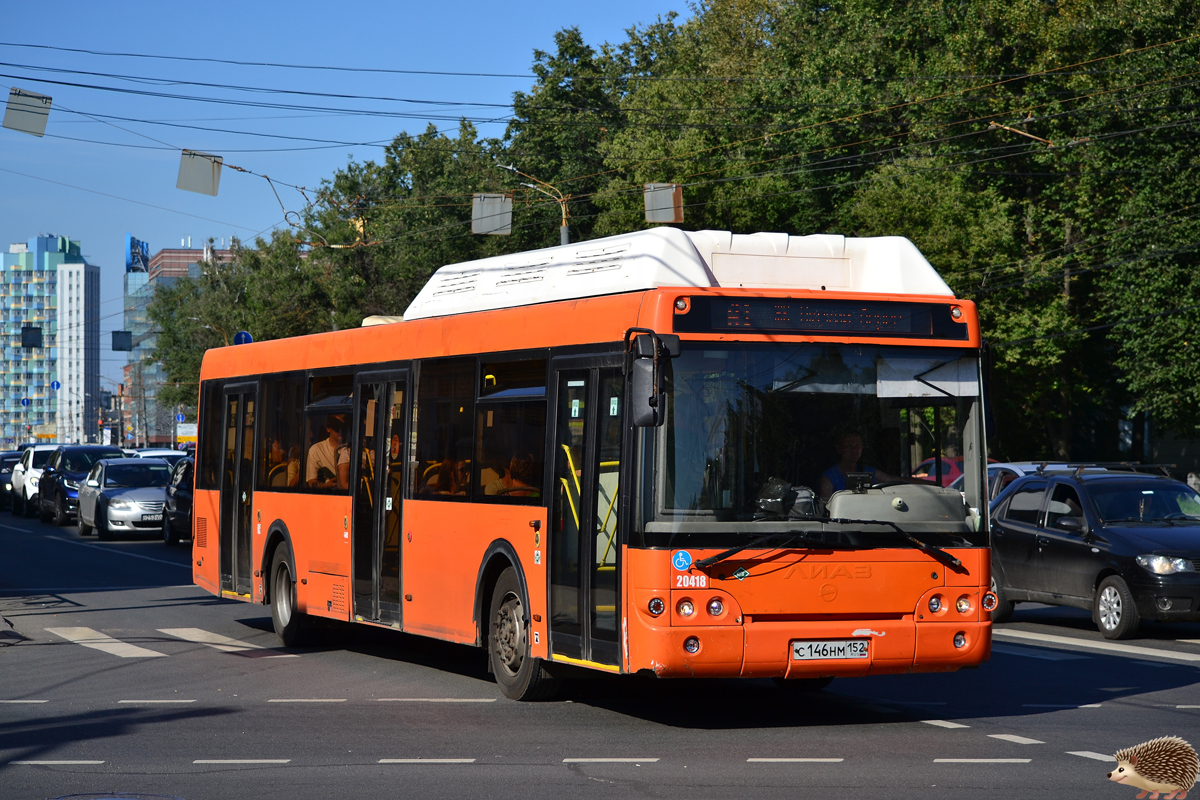 Нижегородская область, ЛиАЗ-5292.67 (CNG) № 20418