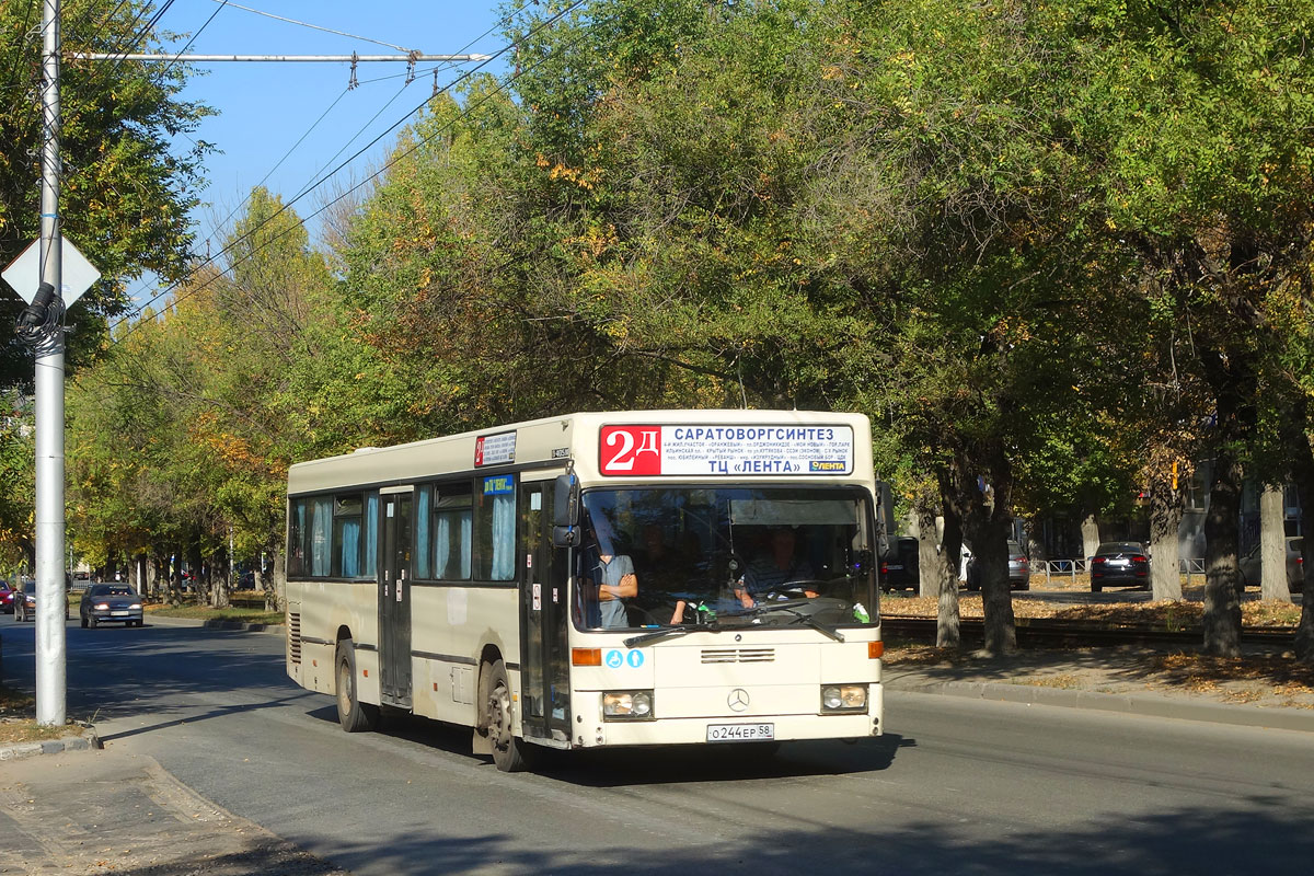 Obwód saratowski, Mercedes-Benz O405N Nr О 244 ЕР 58