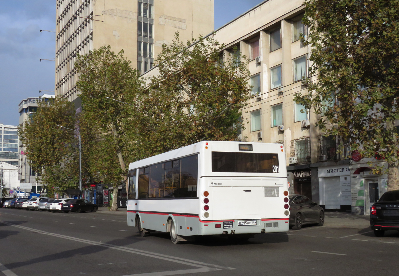 Kraj Krasnodarski, PAZ-3237-05 Nr Е 215 НС 193