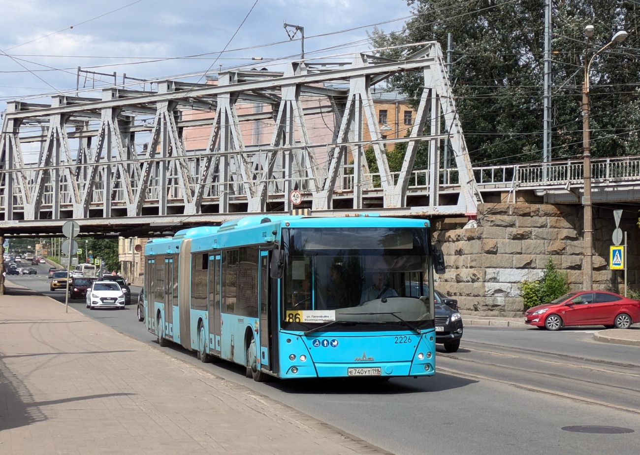 Sankt Petersburg, MAZ-216.066 Nr 2226