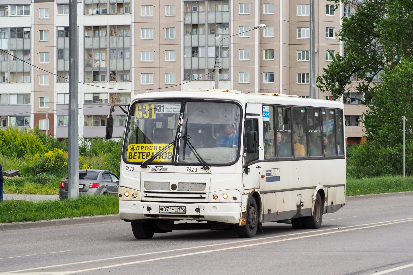Ленинградская область, ПАЗ-320412-05 № 7623