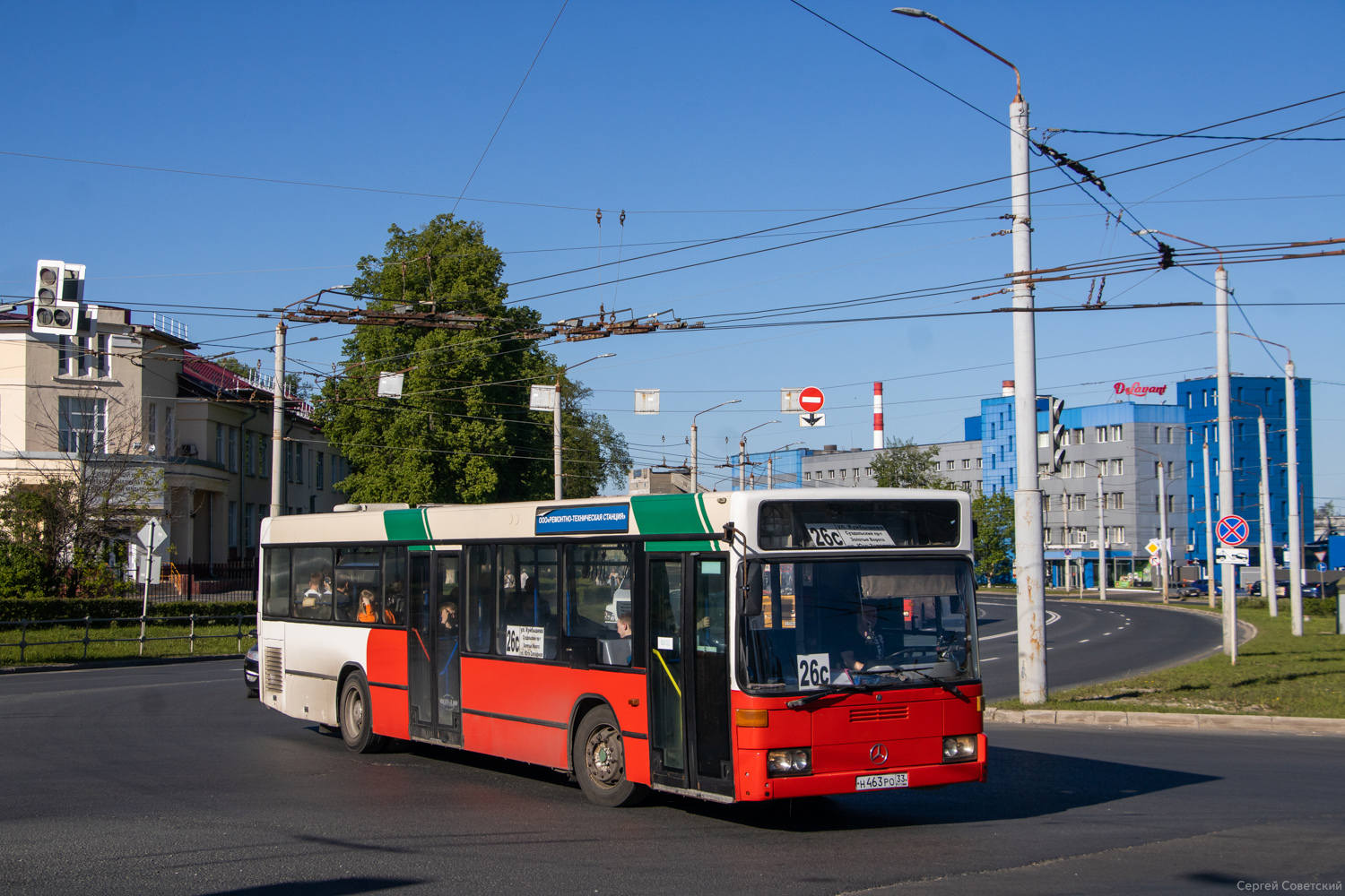 Vlagyimiri terület, Mercedes-Benz O405N2 sz.: Н 463 РО 33