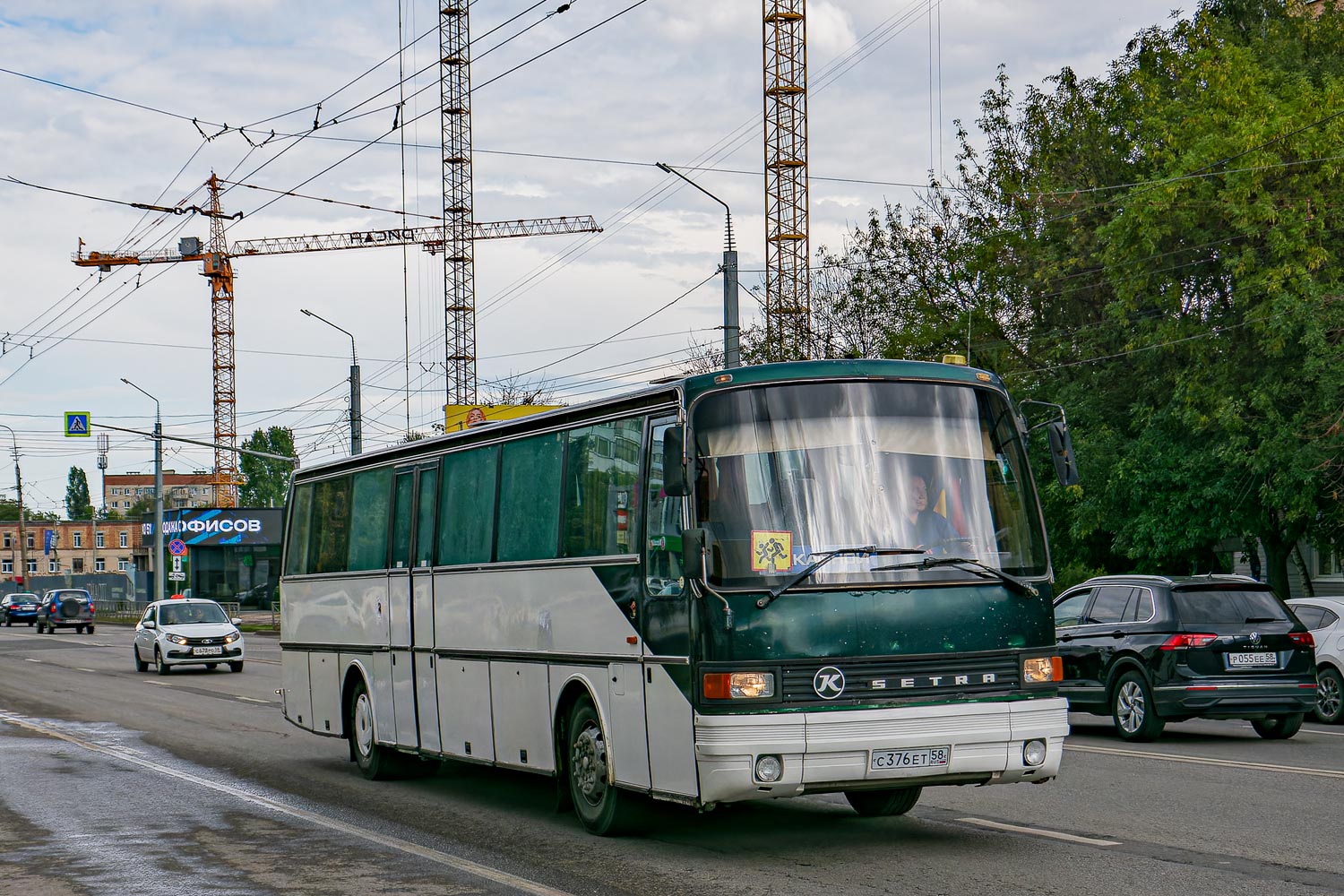 Penzai terület, Setra S215H sz.: С 376 ЕТ 58