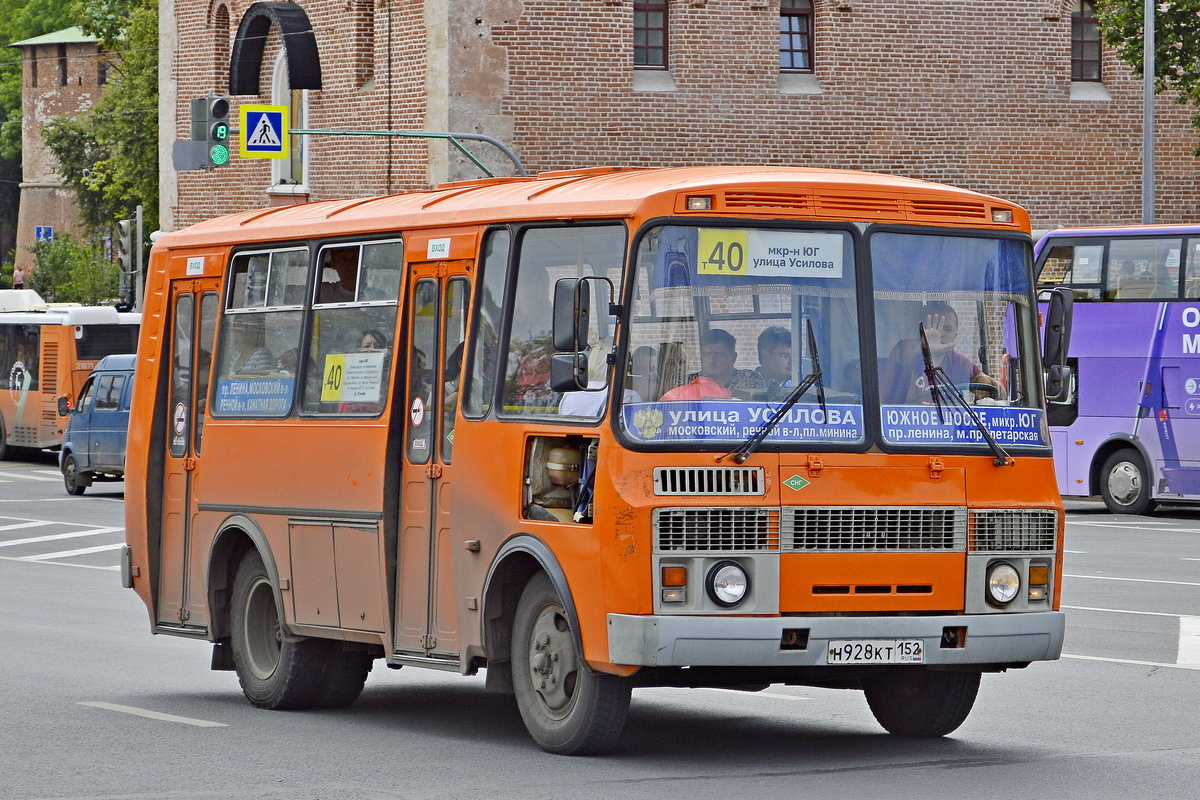 Obwód niżnonowogrodzki, PAZ-32054 Nr Н 928 КТ 152