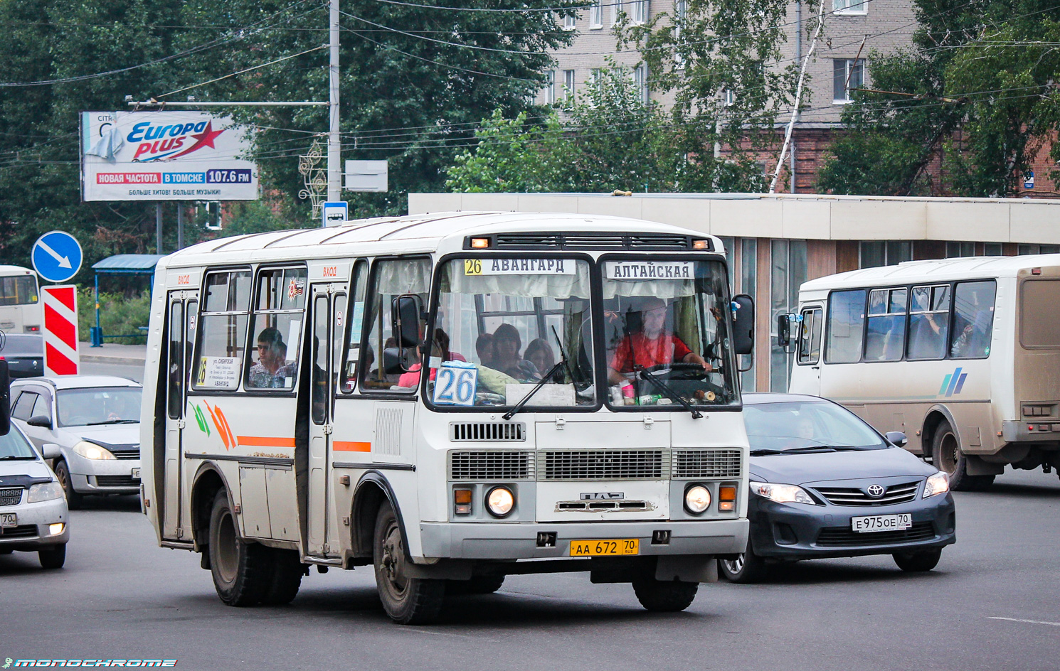 Томская область, ПАЗ-32054 № АА 672 70