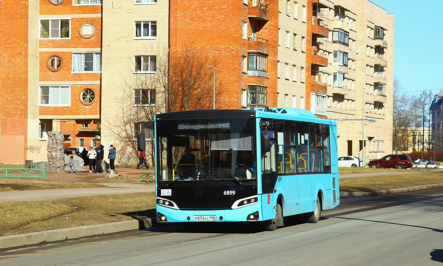 Санкт-Петербург, Volgabus-4298.G4 (LNG) № 6899