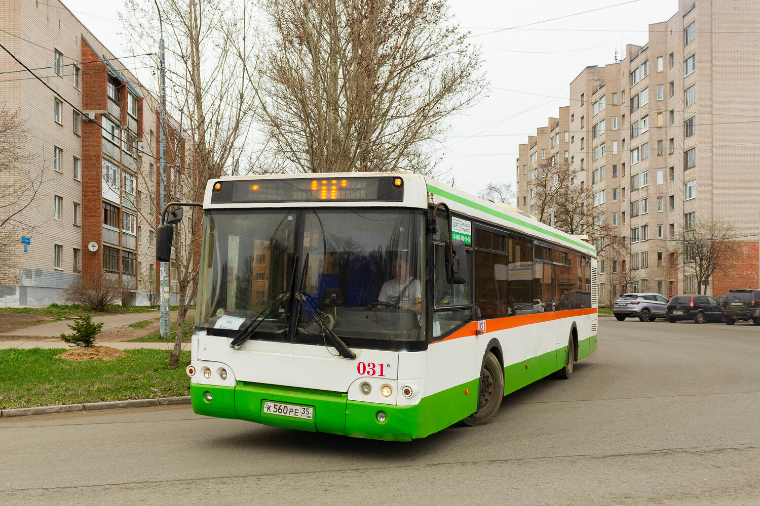 Вологодская область, ЛиАЗ-5292.21 № 031