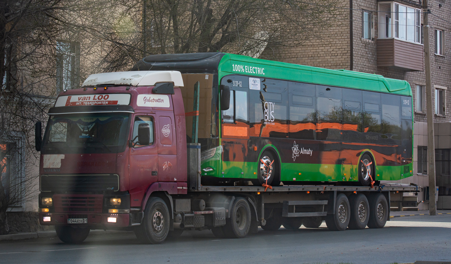 Алматы, Dongyu Skywell NJL6128BEV № 5139-S2