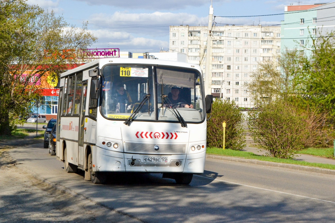Алтайский край, ПАЗ-320302-22 "Вектор" № Е 429 ВС 122