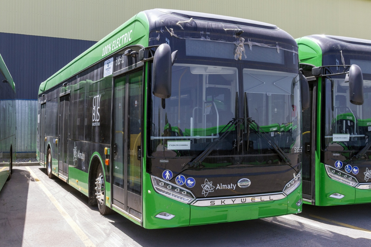 Алматы, Skywell NJL6128BEV (СемАЗ) № 5185-S2