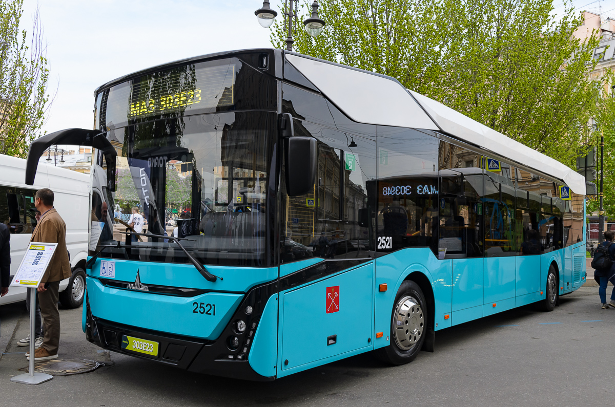 Санкт-Петербург, МАЗ-303.E23 № 2521; Санкт-Петербург — VI Международный транспортный фестиваль "ТранспортФест-2025"